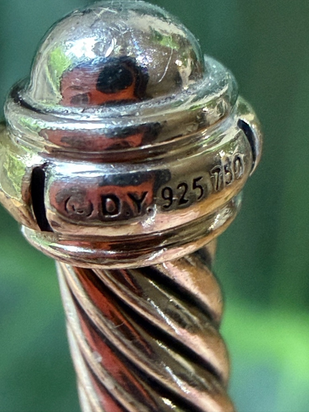 ❤️ David Yurman 4mm Classic Cable Bracelet - Picture 7 of 10